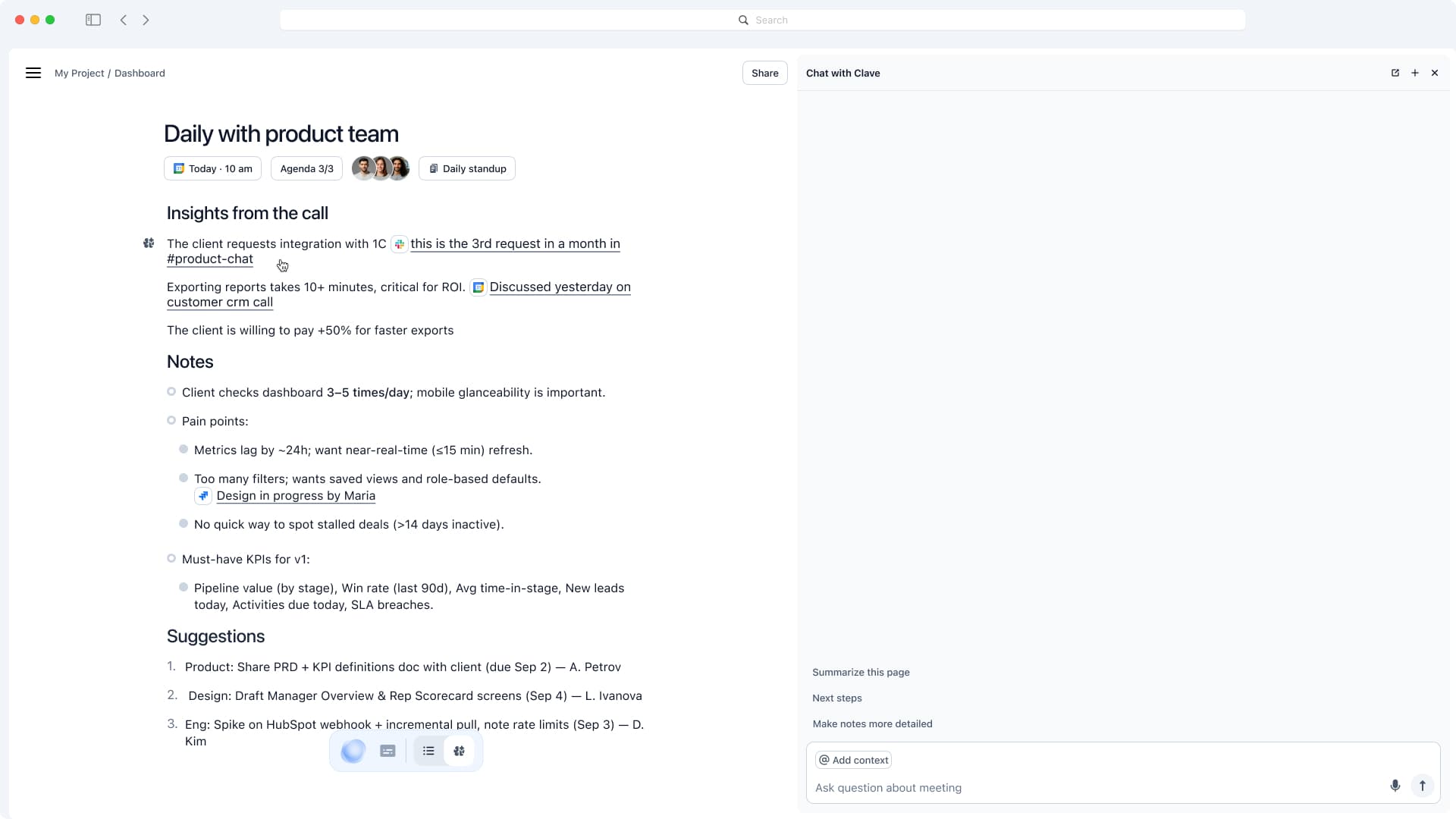 Product screenshot
